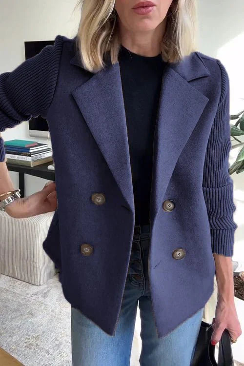 Amora™ | Blazer élégant à manches en tricot