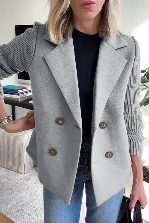 Amora™ | Blazer élégant à manches en tricot