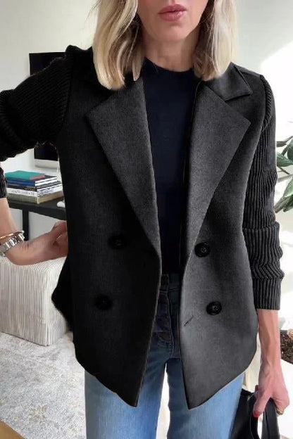 Amora™ | Blazer élégant à manches en tricot
