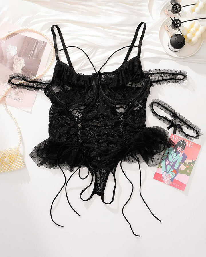 Camille™ | Body en dentelle grande taille