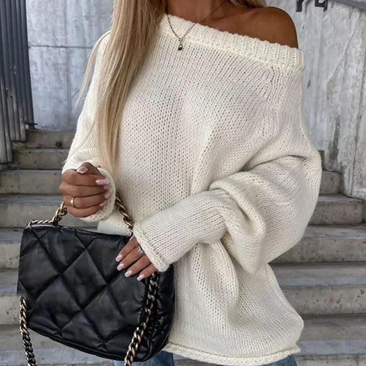 Eloise™ Pull à Épaules Dégagées