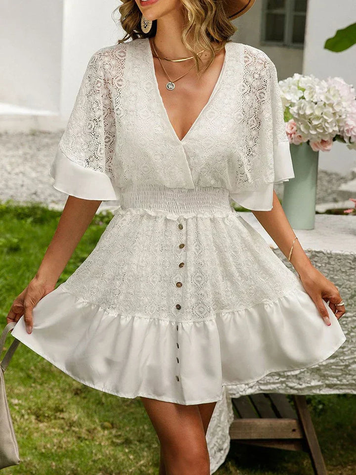 Carole - Robe en Dentelle Bohémienne