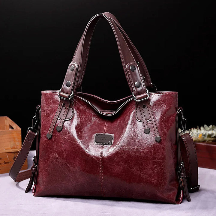 Aralyn - Sac à Bandoulière en Cuir Souple Raffiné