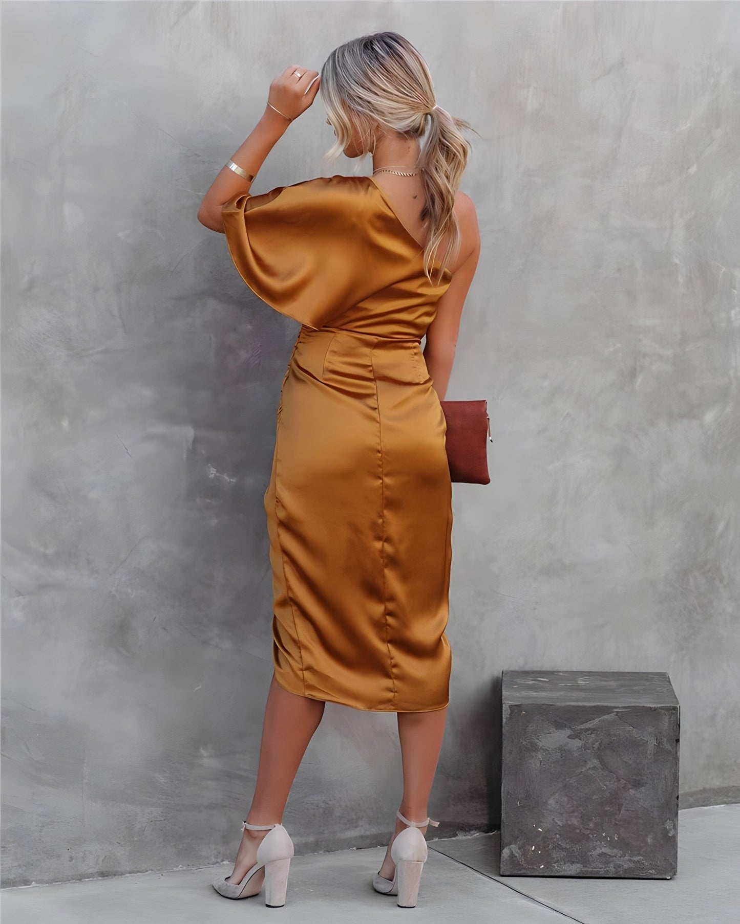Allegra - Élégant robe de soirée en soie