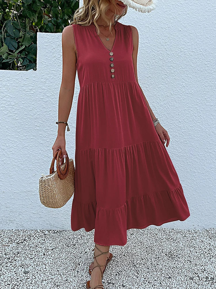 Jennifer | Robe d'Été Élégante