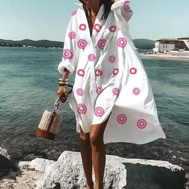 Nadine - Robe d'été fluide et intemporelle pour femme