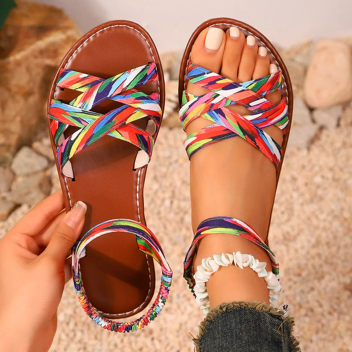 Miuccia - Sandali in Pelle Eleganti