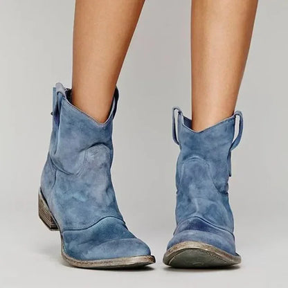 Carlotta – Bottines en daim