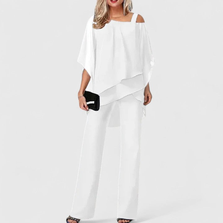 ZEPHYRAEN – ENSEMBLE PANTALON ÉLÉGANT EN DEUX PIÈCES