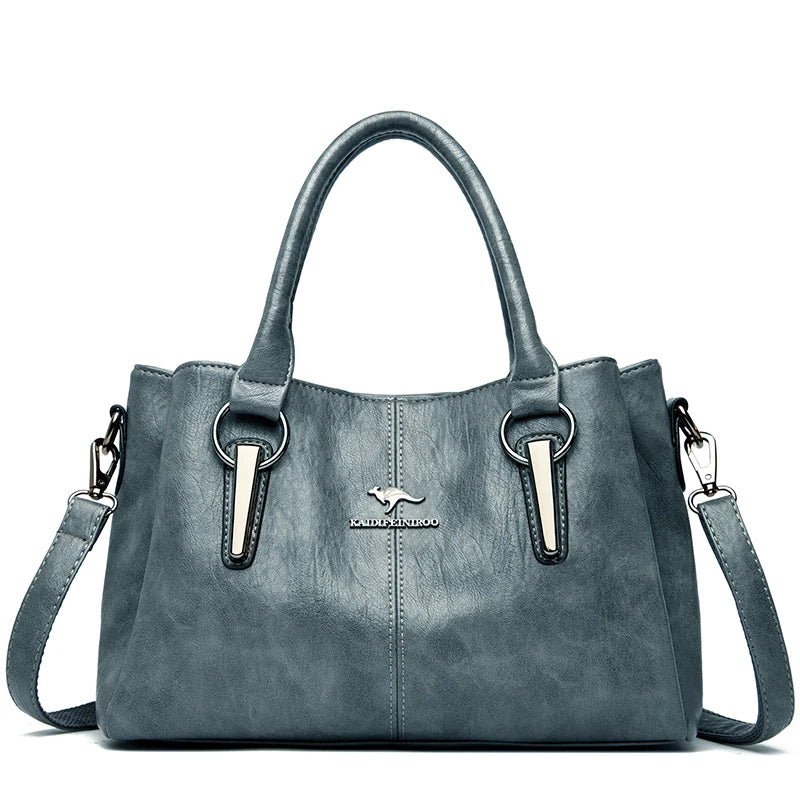 Avela Sac à Bandoulière en Cuir Souple
