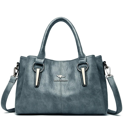 Avela Sac à Bandoulière en Cuir Souple