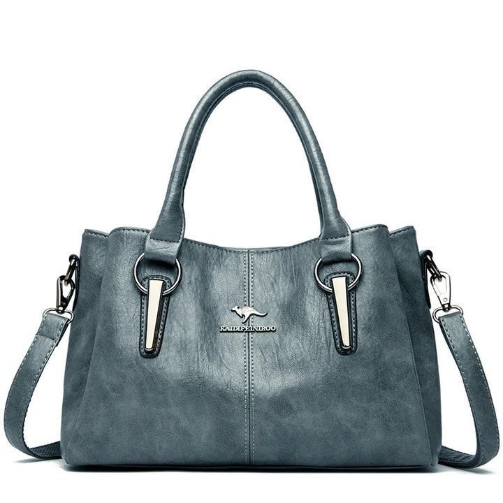 Avela Sac à Bandoulière en Cuir Souple