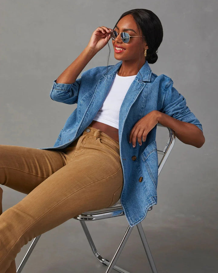 ALICE | Blazer en Denim