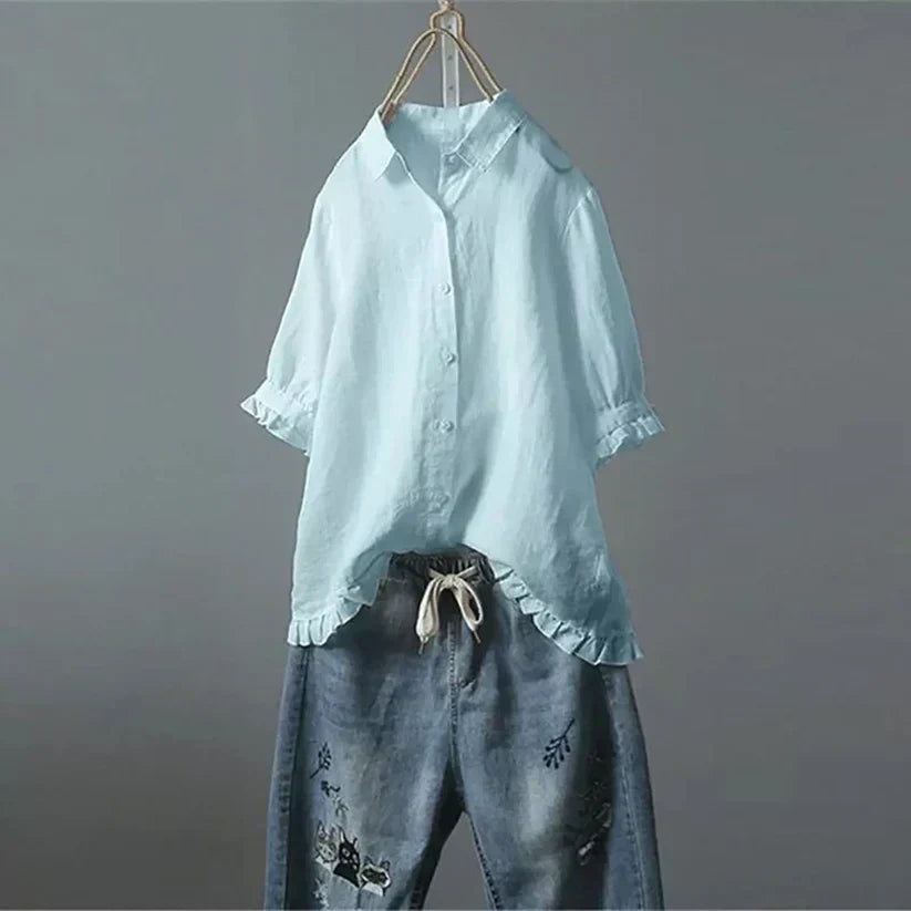 ANNA | Haut Ruffle Quotidien