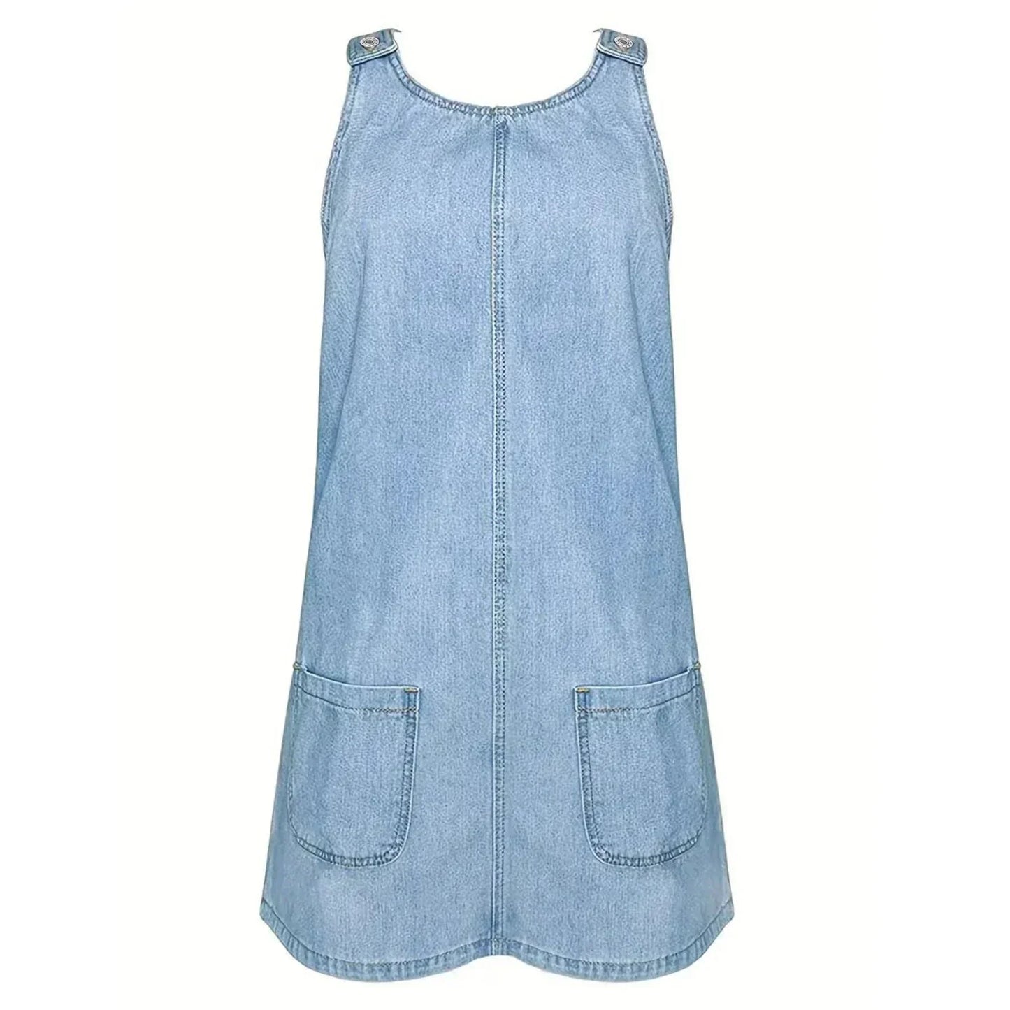 Robe en Denim-Look Relaxed Emma