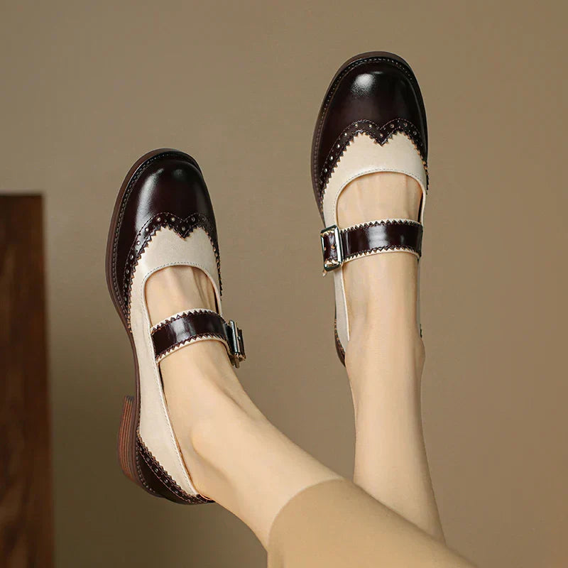 Miana Cuir Mary Janes