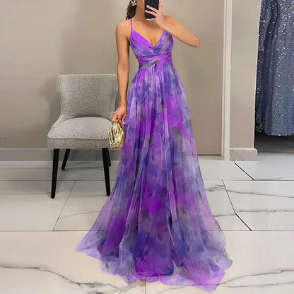 Jennifer | Robe Maxi Florale Élégante