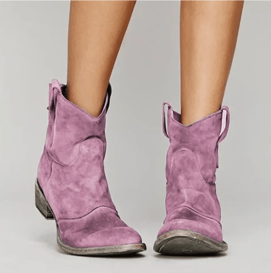 Charlotte - Bottes orthopédiques en daim