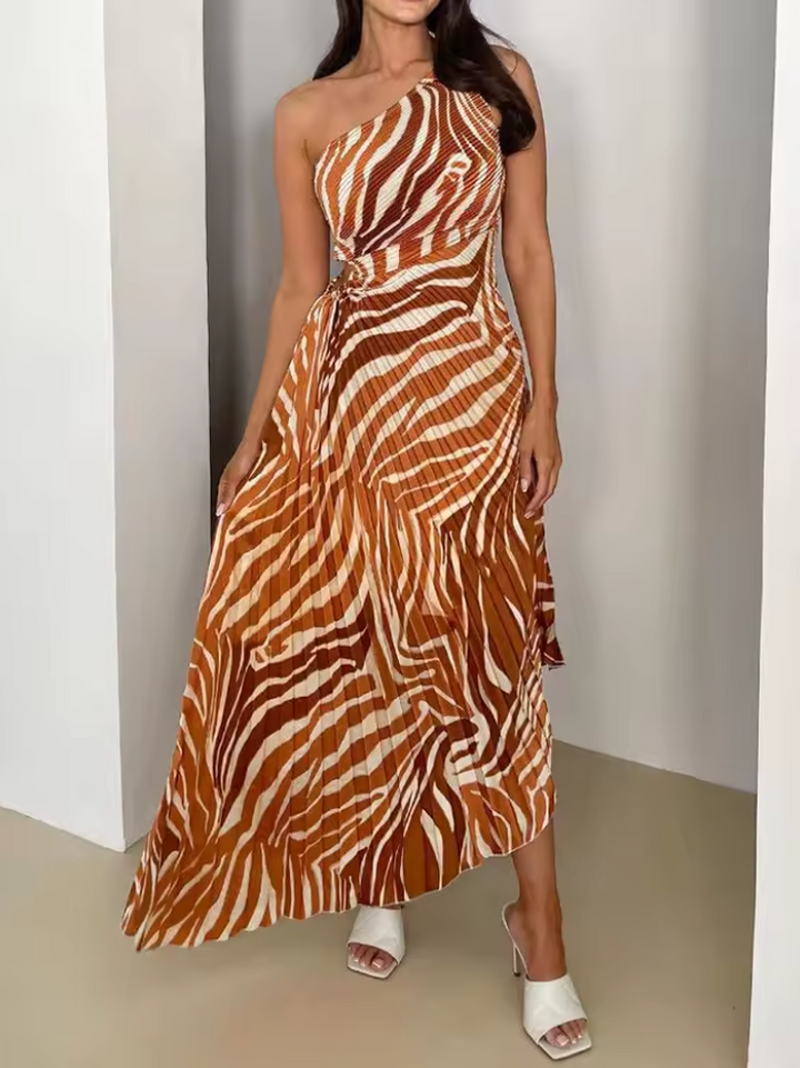 Céleste | Robe de Soirée Tropicale Éclatante
