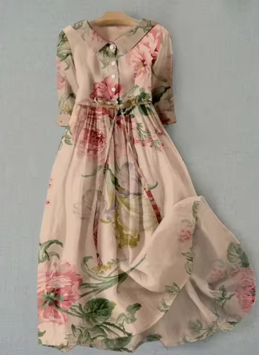 CASSIDY – ROBE MIDI JARDIN EN FLEURS