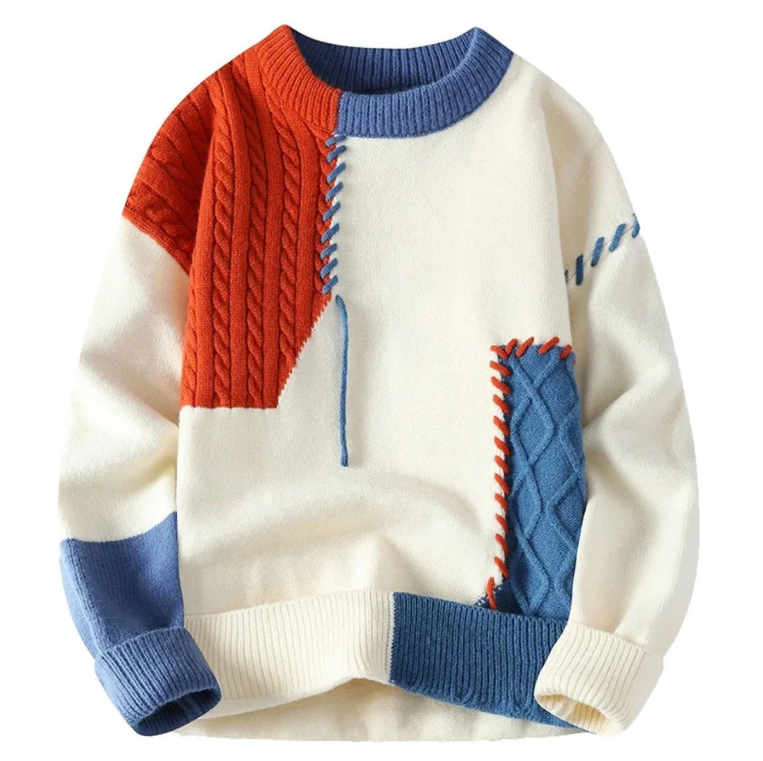 Cupidon | Pull avec Patchwork
