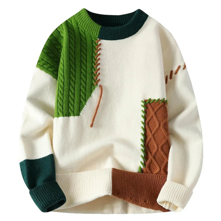 Cupidon | Pull avec Patchwork