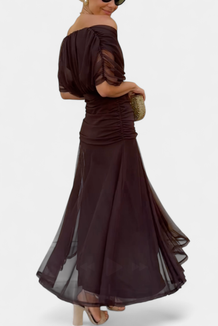 Abigail | Robe longue florale à décolleté en V