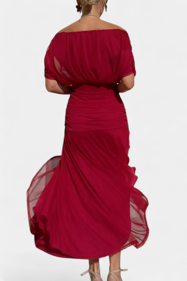 Abigail | Robe longue florale à décolleté en V