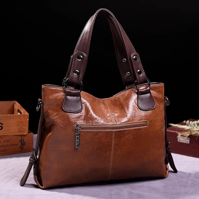 Aralyn - Sac à Bandoulière en Cuir Souple Raffiné