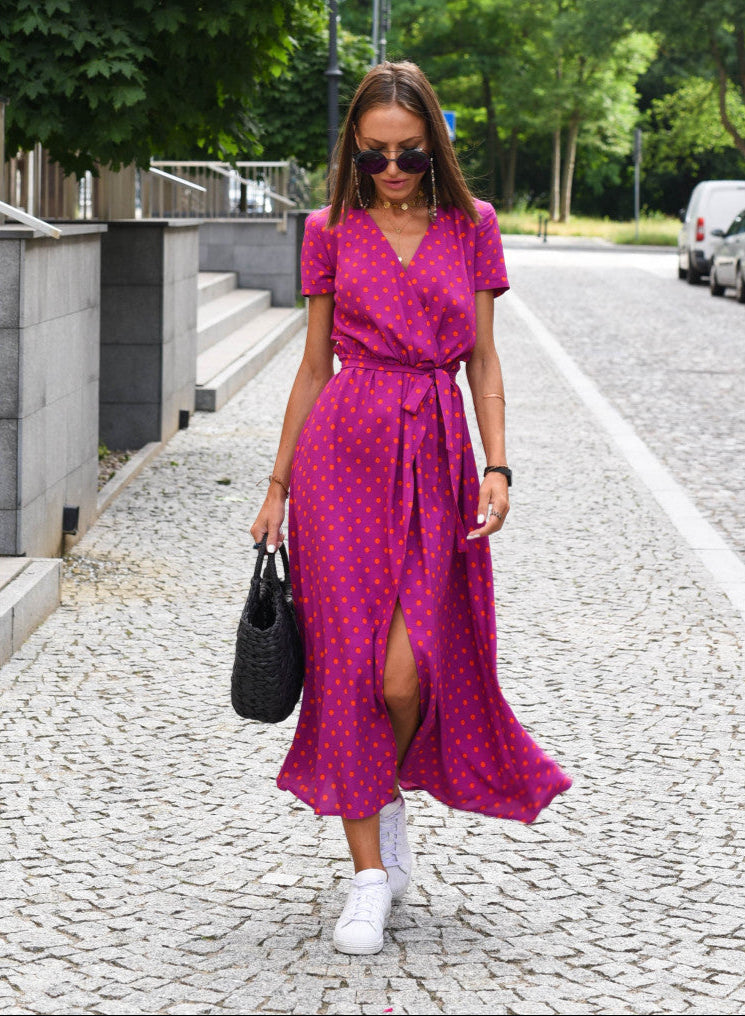 Aureza | Robe Wrap Soft Bloom