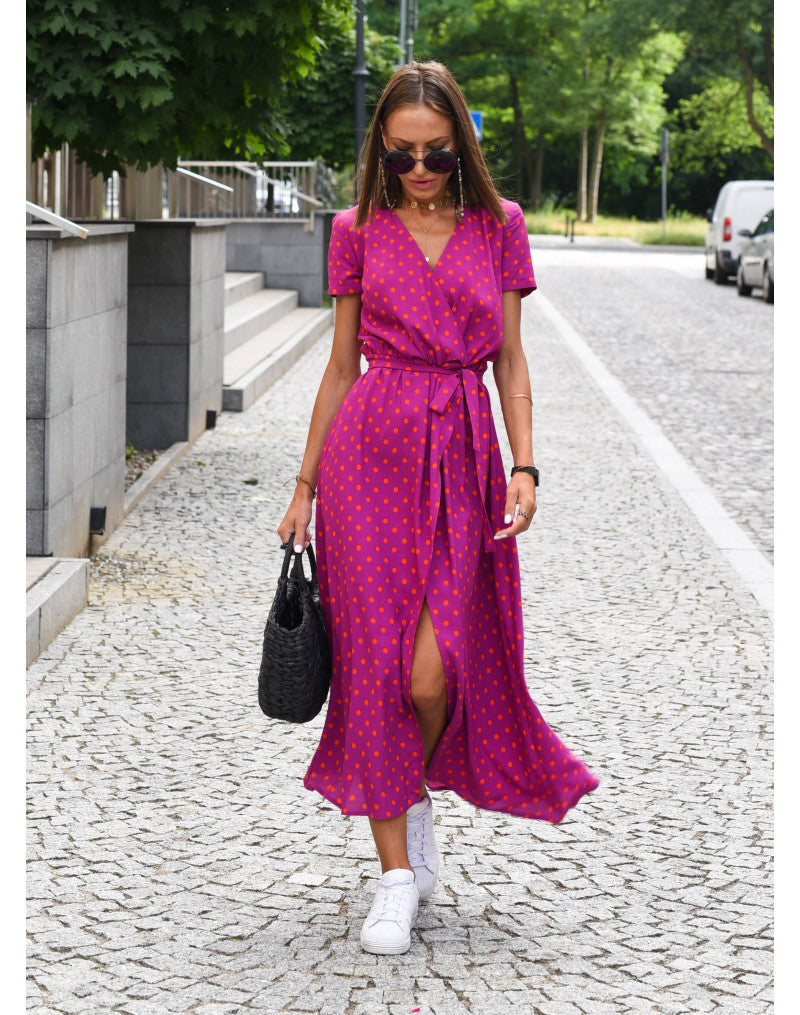 Yasmine | Robe Élégante à Décolleté en V