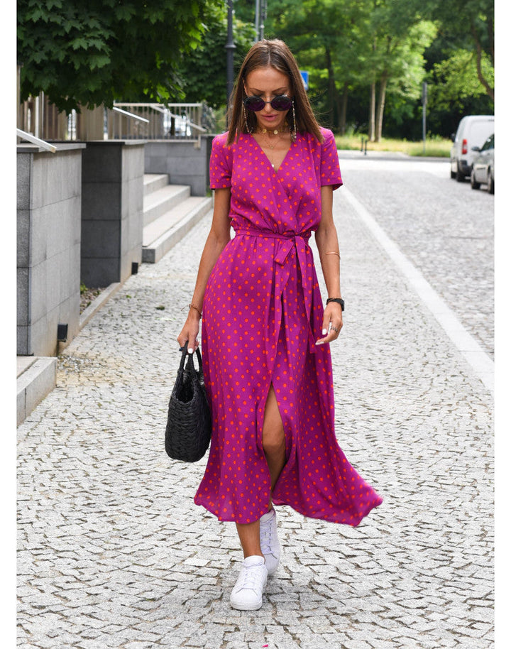 Yasmine | Robe Élégante à Décolleté en V