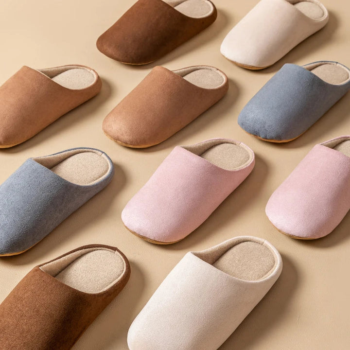 Chaussons d'Intérieur pour Femme avec Semelle Légère et Confortable