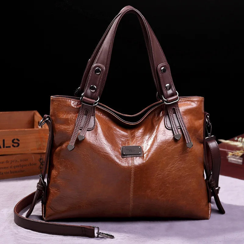 Aralyn - Sac à Bandoulière en Cuir Souple Raffiné