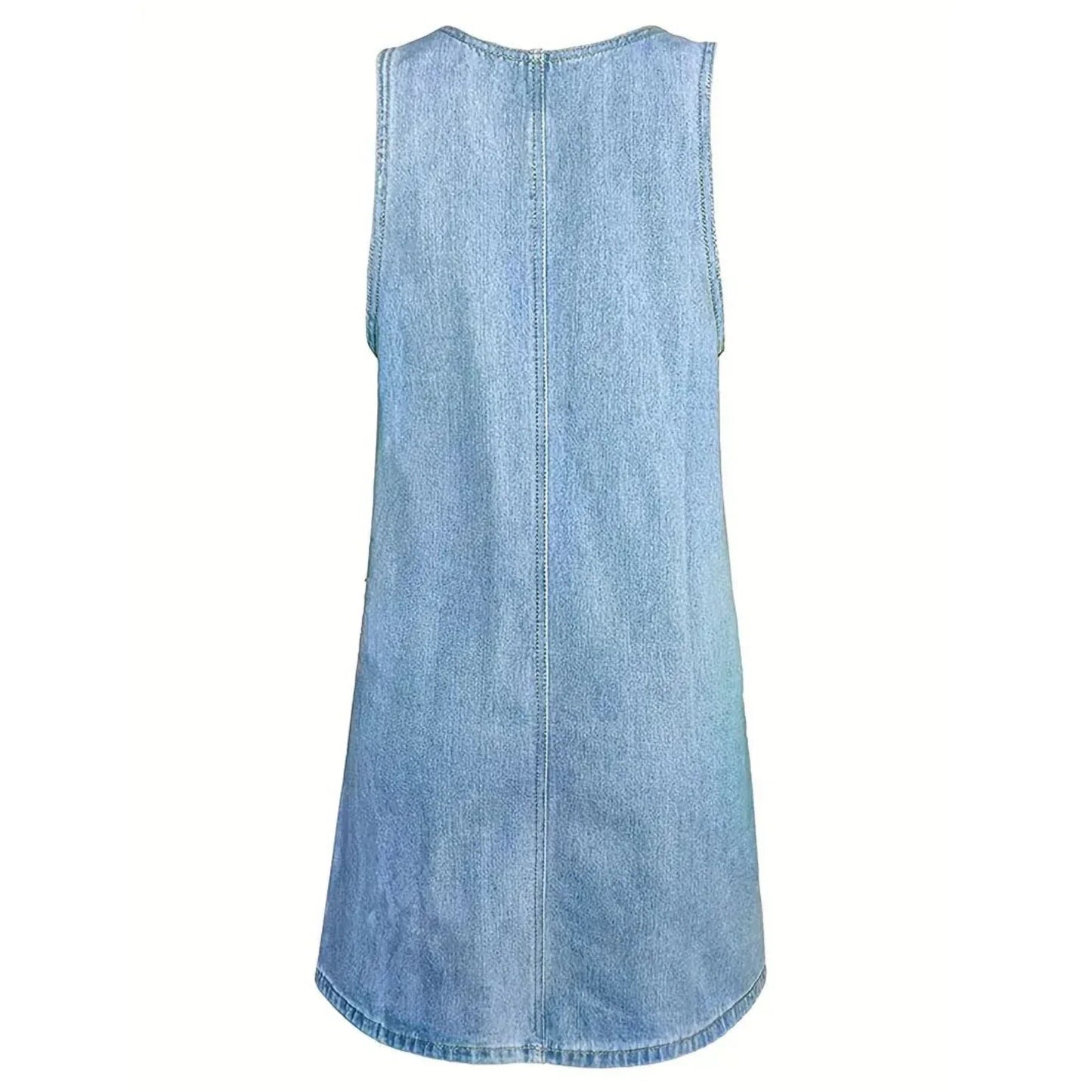 Robe en Denim-Look Relaxed Emma