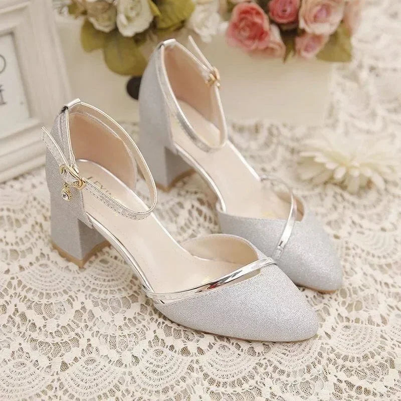 Angela - Sandales Brillantes Glitter