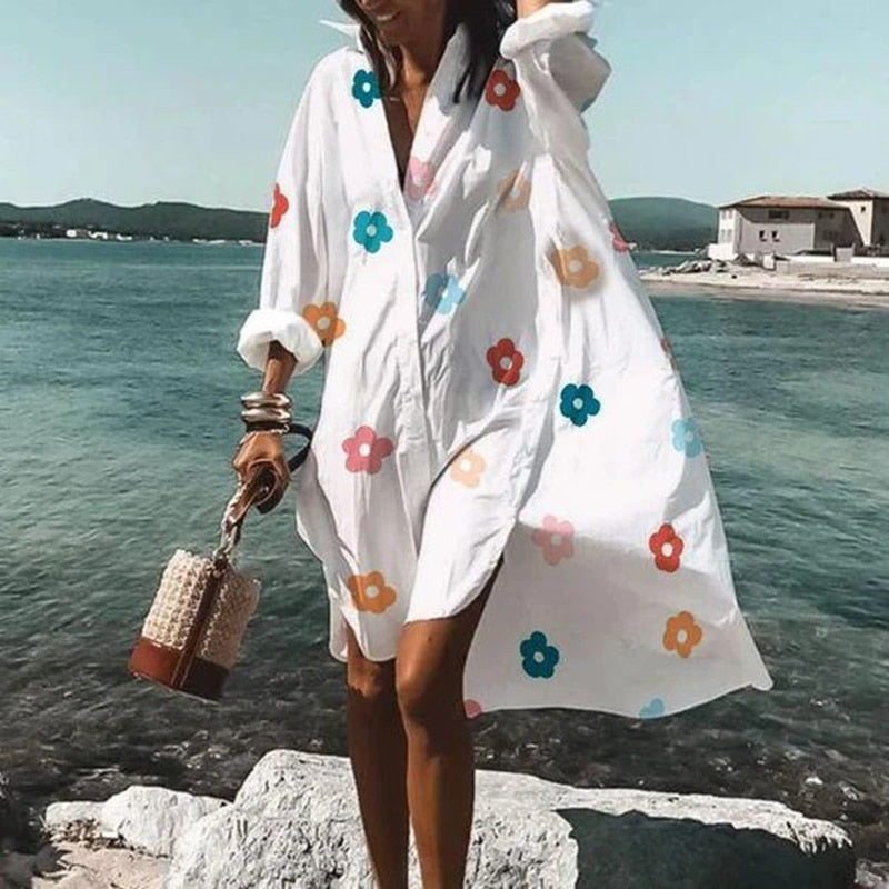 Nadine - Robe d'été fluide et intemporelle pour femme