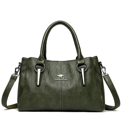 Avela Sac à Bandoulière en Cuir Souple
