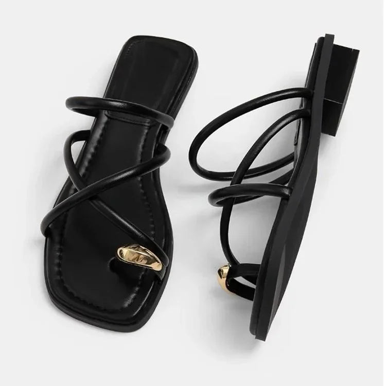 Elizabetta - Sandales en Cuir Élégantes