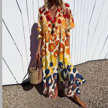 Margaux | Robe d'été boheme pour femme | Maxi