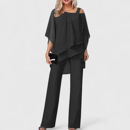 ZEPHYRAEN – ENSEMBLE PANTALON ÉLÉGANT EN DEUX PIÈCES