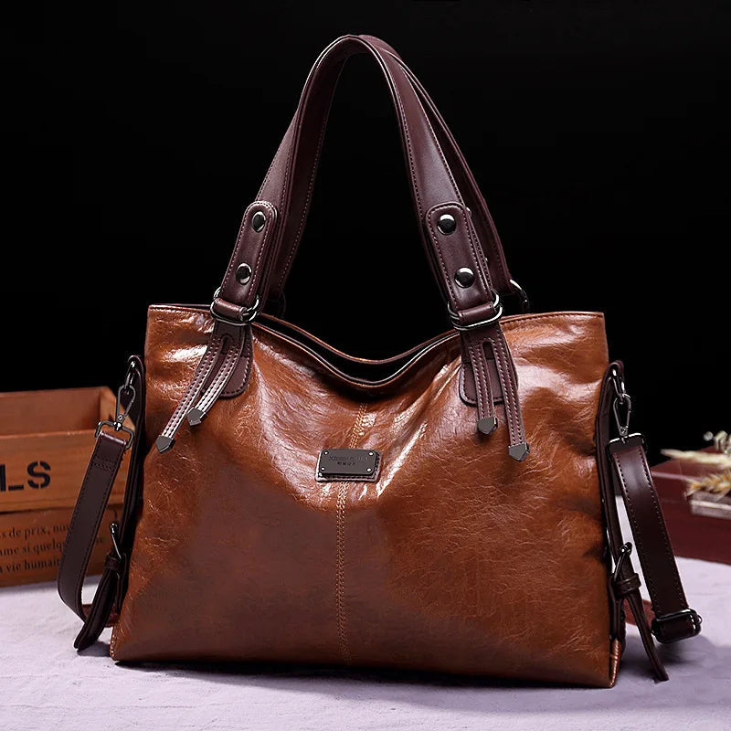 Aralyn - Sac à Bandoulière en Cuir Souple Raffiné