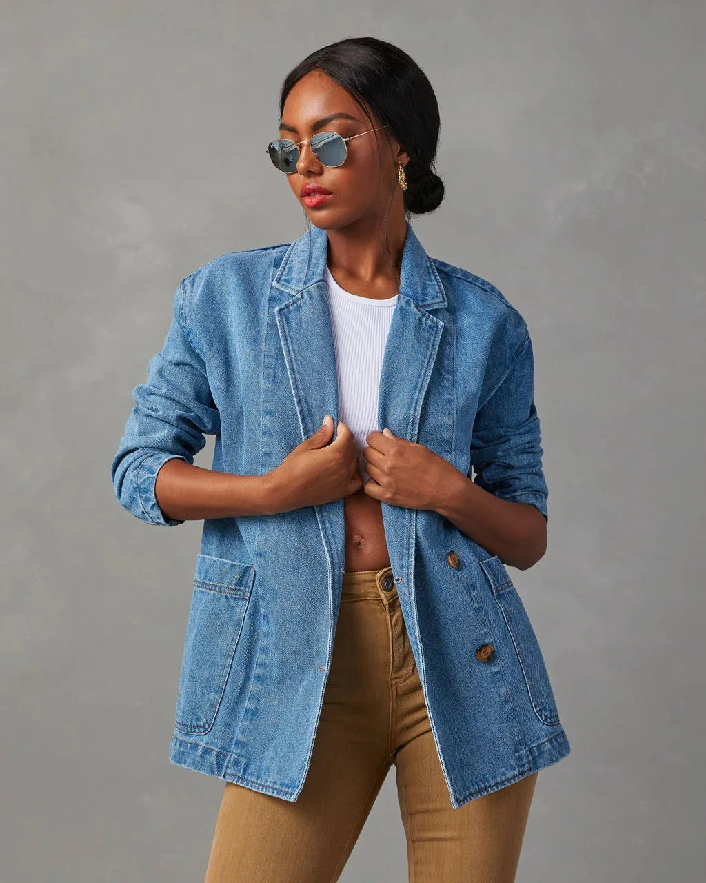 ALICE | Blazer en Denim