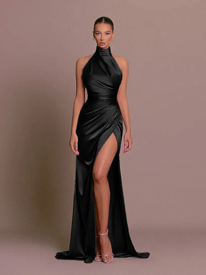 Cleo - Robe Maxi Avec Fente Élégante