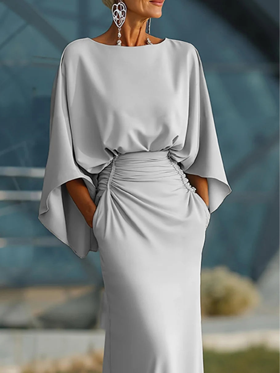 Clara | Robe élégante sans manches avec décolleté en V