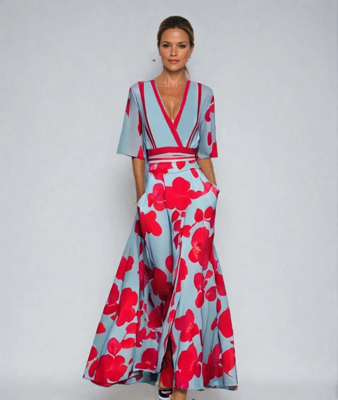 Chloe | Robe Fleurie Élégante