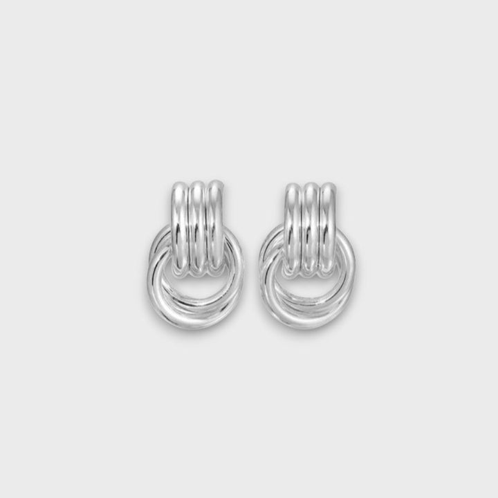 Nela – Boucles d'oreilles en filigrane doré