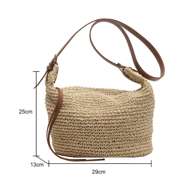 Arnljot | Sac à Bandoulière Structuré en Style Tressé