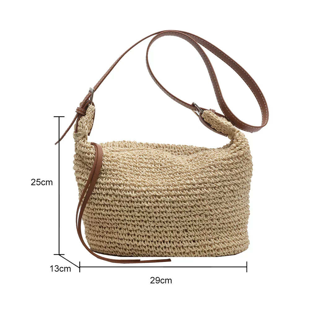 Arnljot | Sac à Bandoulière Structuré en Style Tressé