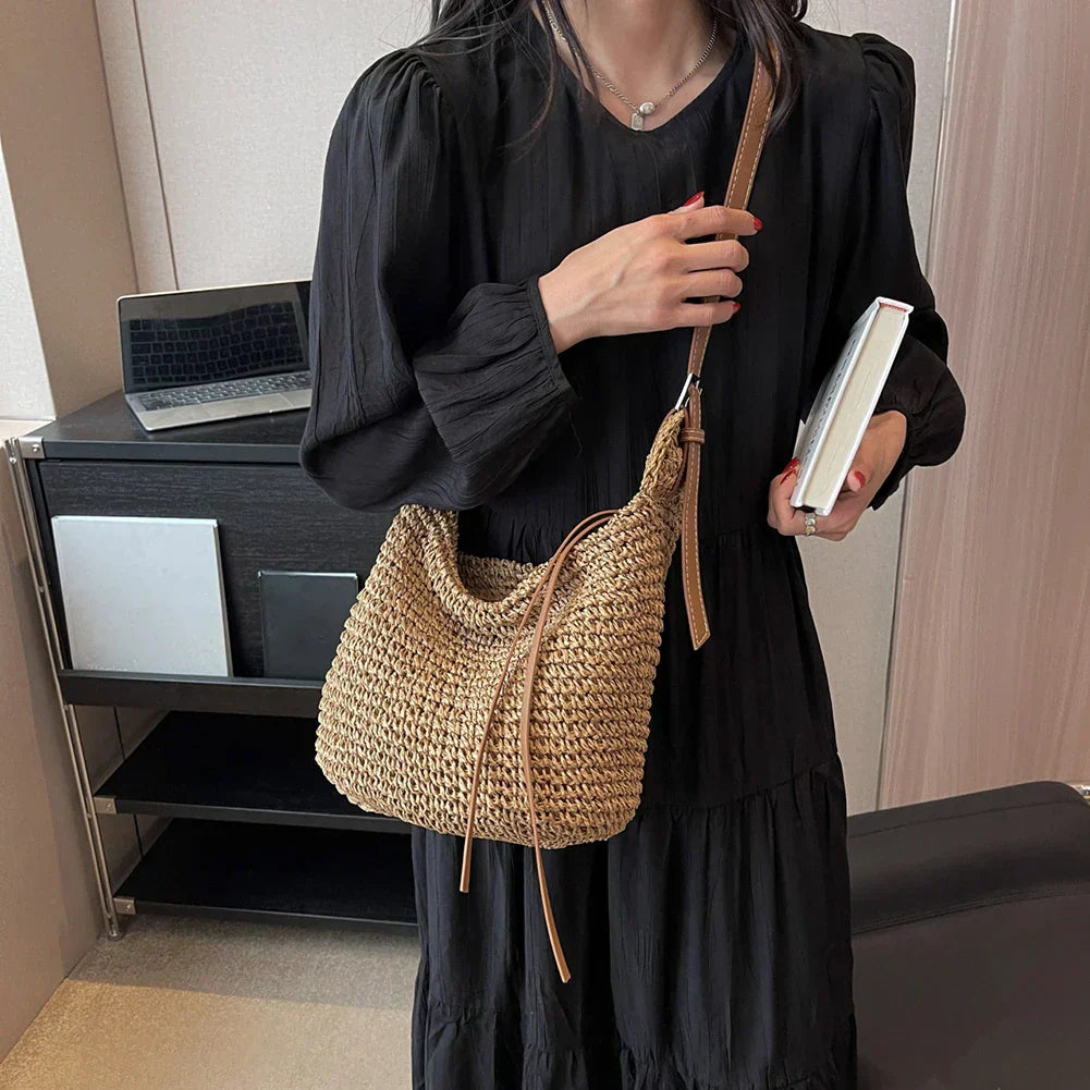 Arnljot | Sac à Bandoulière Structuré en Style Tressé